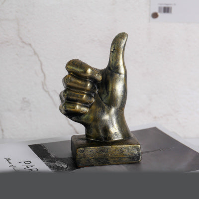 Hand Gesture Decorative Sculpture