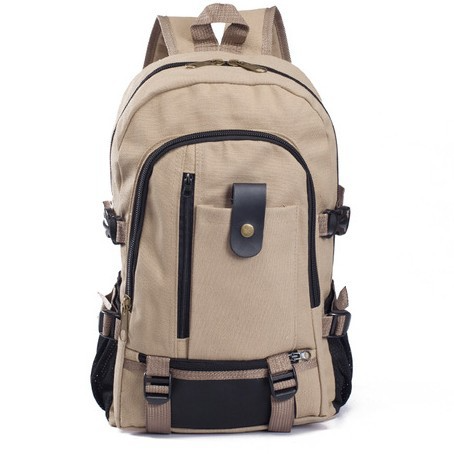 Durable Multi-Compartment Canvas Backpack