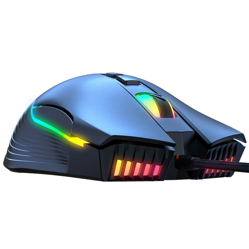 RGB Wired Gaming Mouse with Customizable DPI