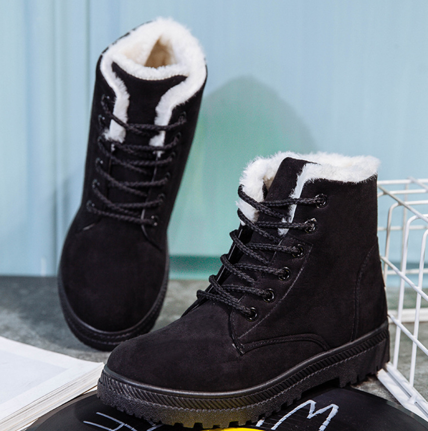 Cozy Faux Fur-Lined Winter Boots