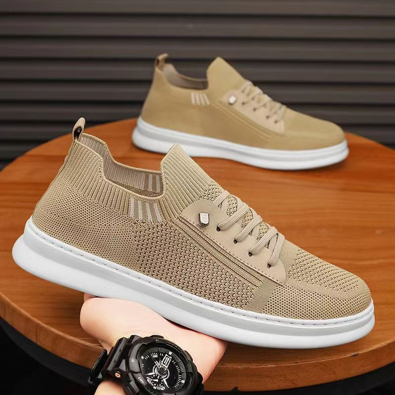 Breathable Knit Casual Sneakers