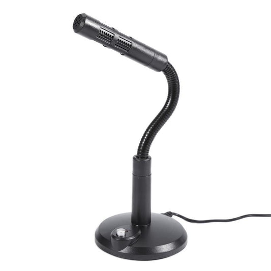 USB Desktop Microphone with Adjustable Gooseneck