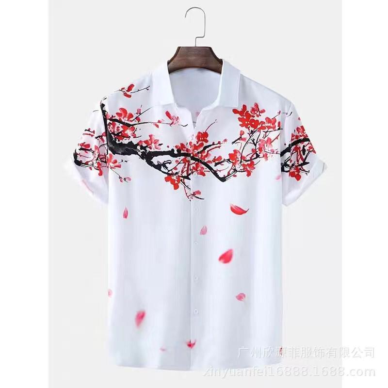 Stylish Summer Men's Short-Sleeve Shirts