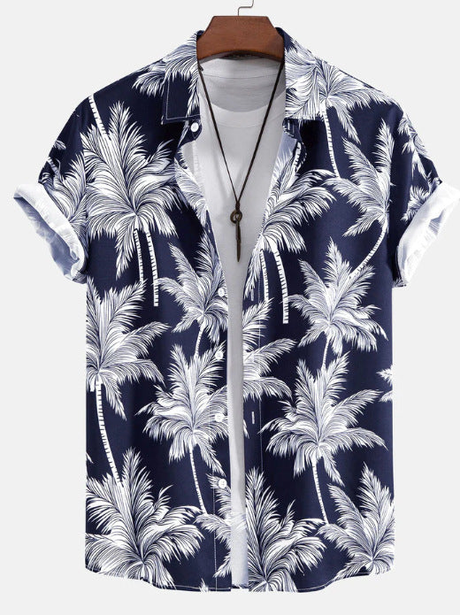 Stylish Summer Men's Short-Sleeve Shirts