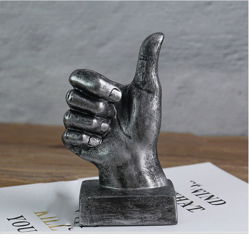 Hand Gesture Decorative Sculpture