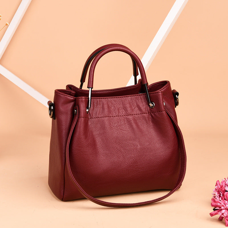 Elegant Leather Tote Bag