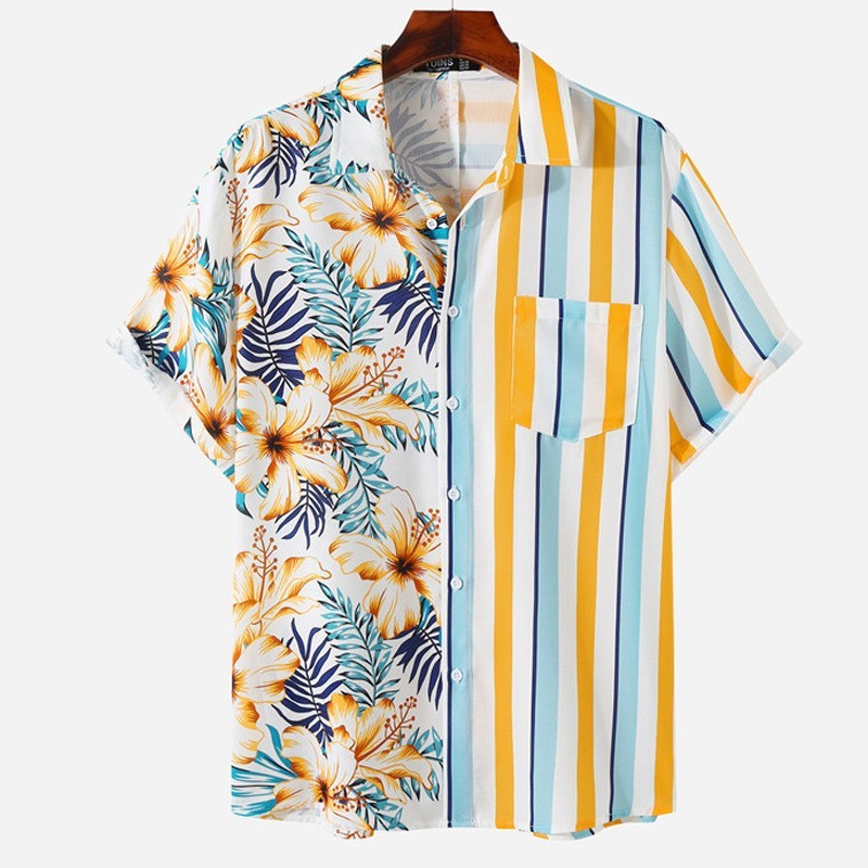 Stylish Summer Men's Short-Sleeve Shirts